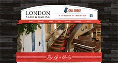 Desktop Screenshot of londonstair.com